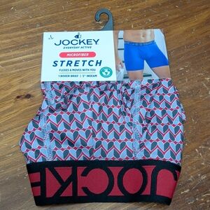 Jockey Active Microfiber 5" Boxer Brief - Size L ( 36"-38" )
